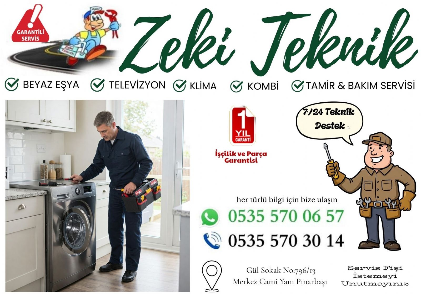 Pınarbaşı  Beko Çamaşır Makinesi Servisi